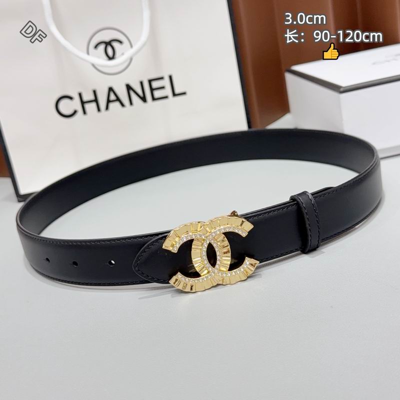 Chanel belt 30mmX90-120cm 8L67
